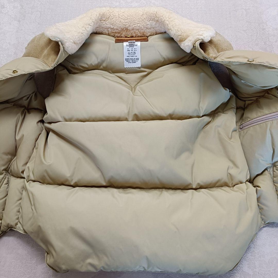 ★極美品★ ロッキーマウンテンフェザーベッド ダウンベスト ベージュ 40サイズ