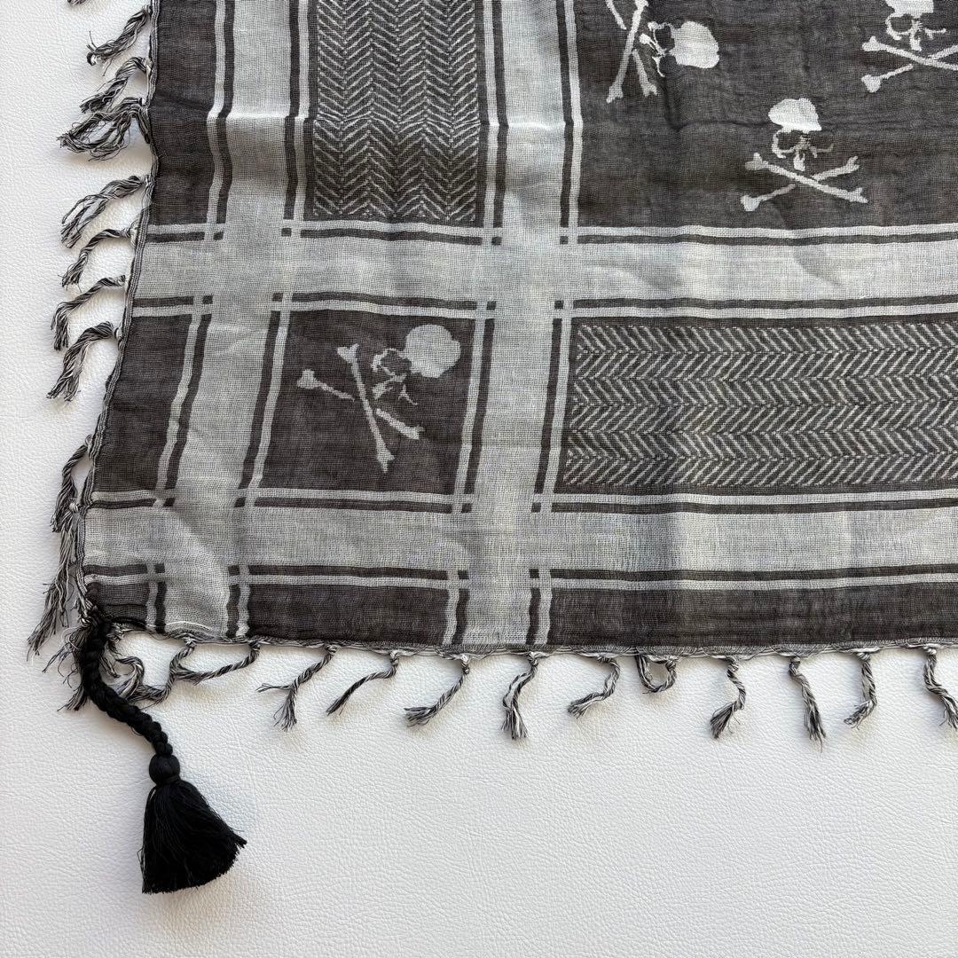 mastermind JAPAN スカーフ ストール スカルデザイン 正方形