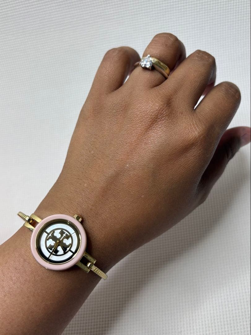 TORY BURCH THE REVA TBW4029 ゴールド