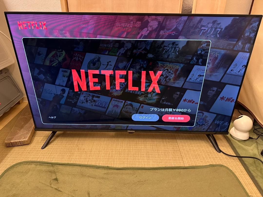 24年製使用僅！ハイセンス hisense 40型　スマートテレビ 40A4N