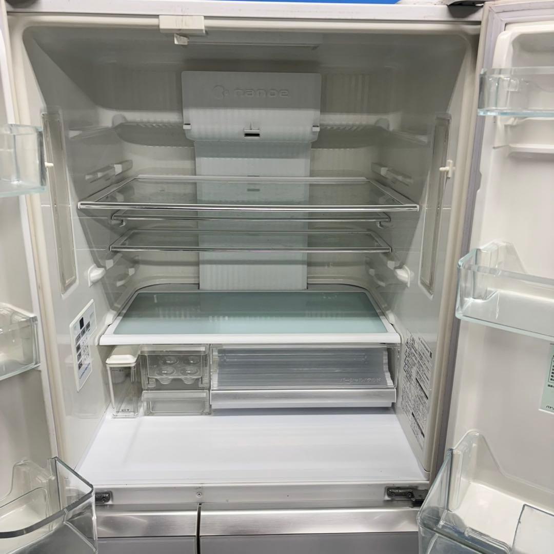 564 関東配送　冷蔵庫　大型　400L〜500L 観音開き　6ドア　鏡面モデル