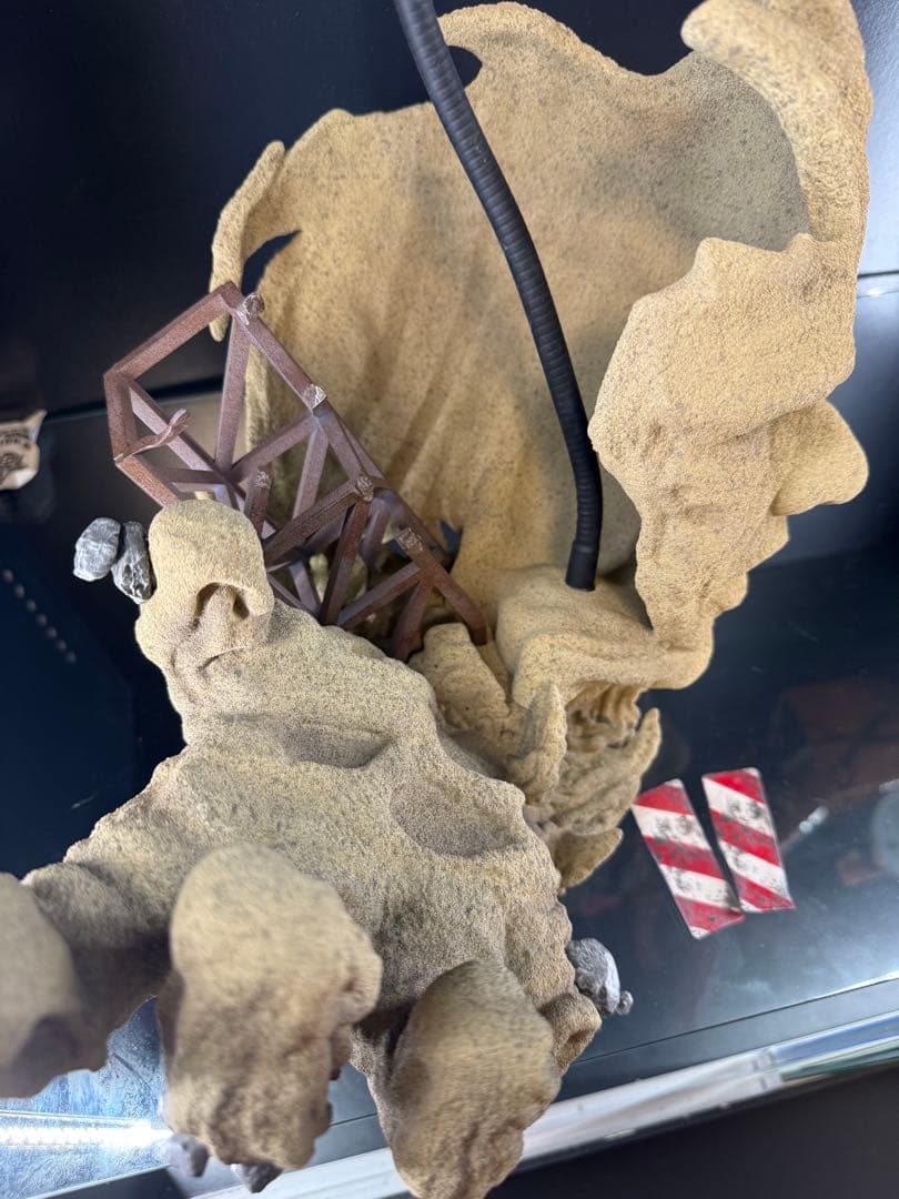 ホットトイズ　スパイダーマン特性サンドマン台座