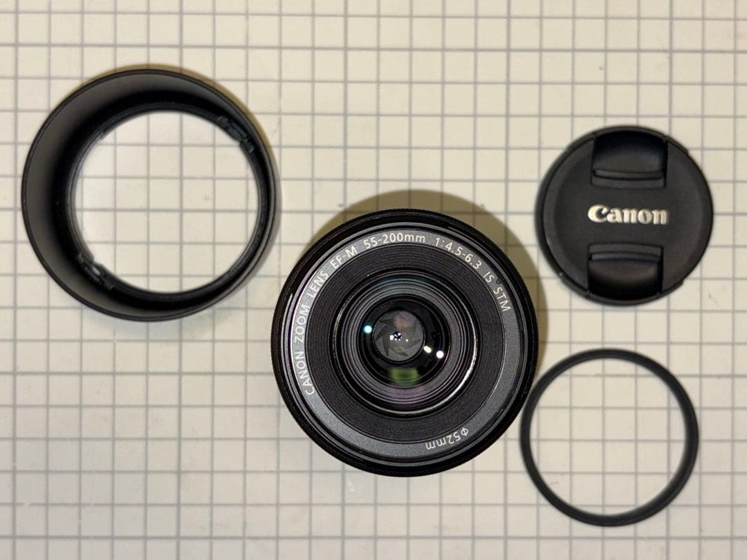 Canon EF-M 55-200mm IS STM ズームレンズ