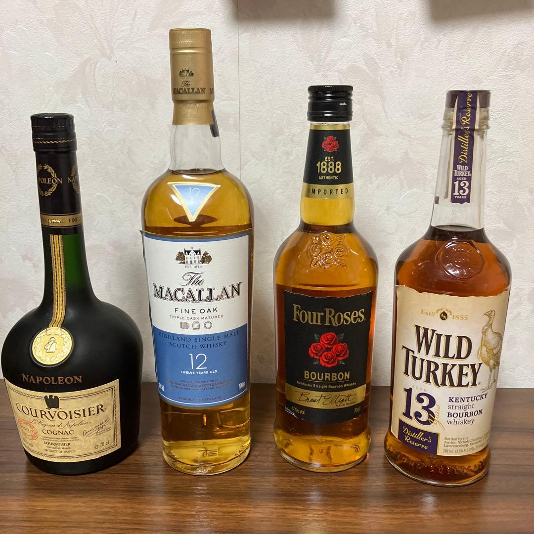 Courvoisier Napoleon コニャック 古酒　他