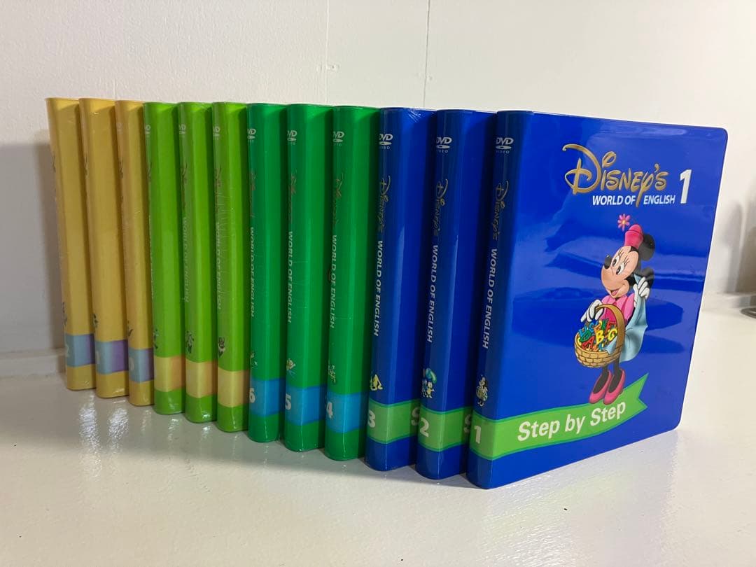 Disney's World of English DVDやCDなど色々セット