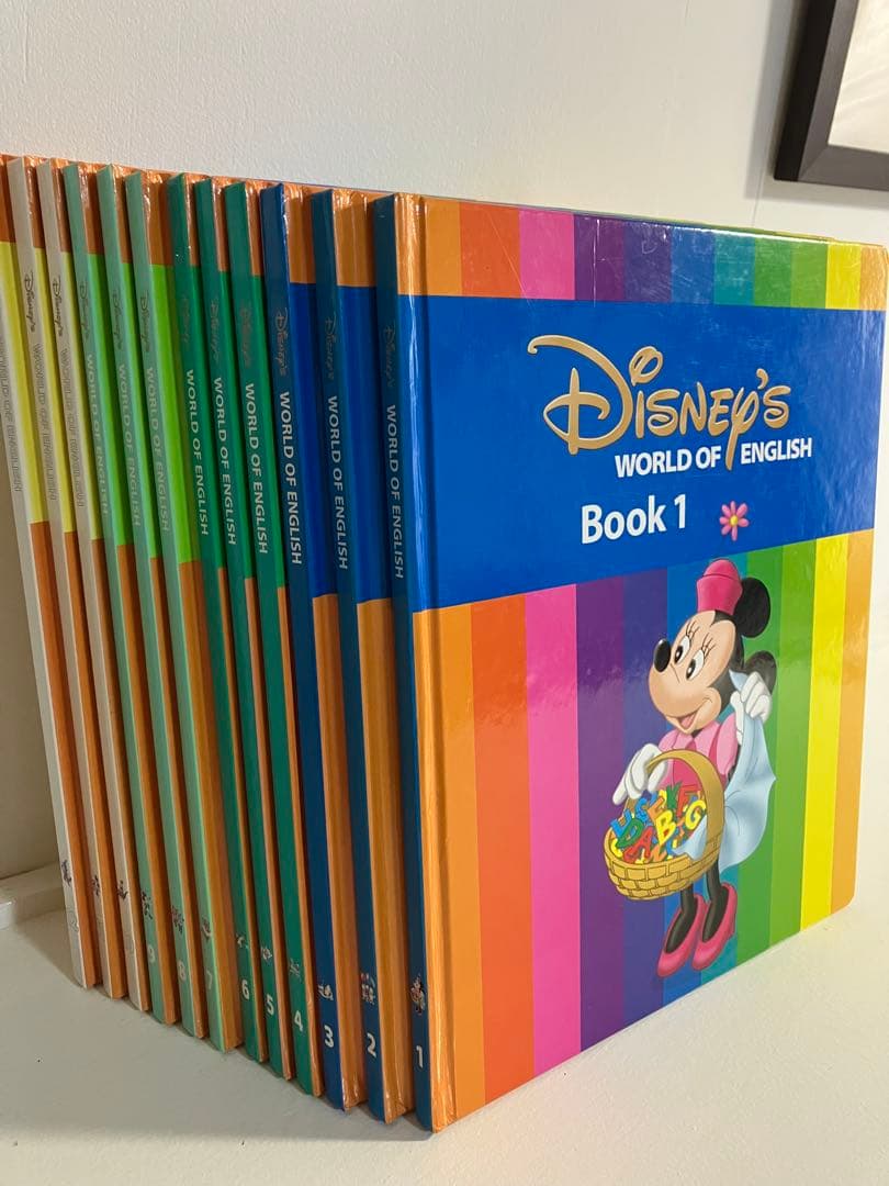 Disney's World of English DVDやCDなど色々セット