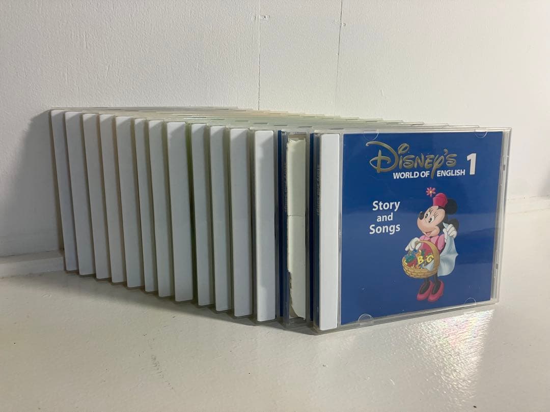 Disney's World of English DVDやCDなど色々セット