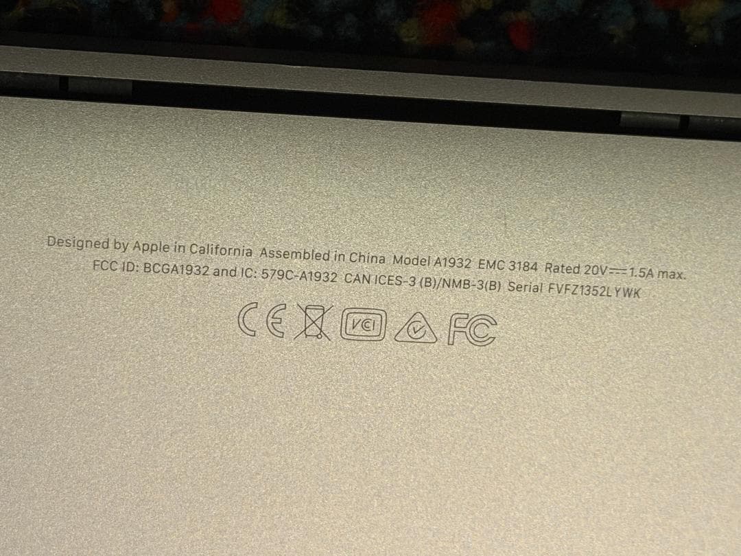 Mac Book Air 2019 マックブックエア ジャンク品