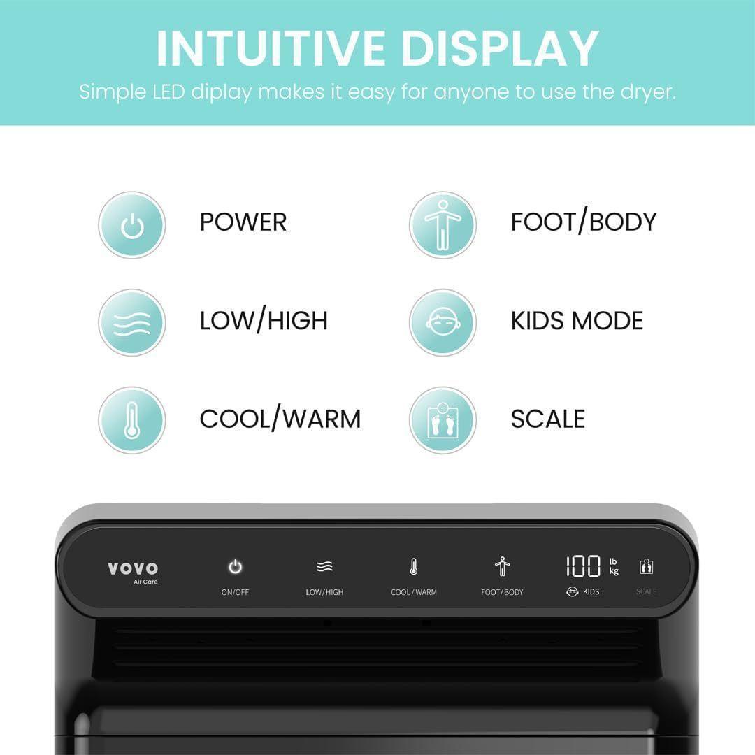 【広告】 VOVO STYLEMENT フット & ボディ ドライヤー