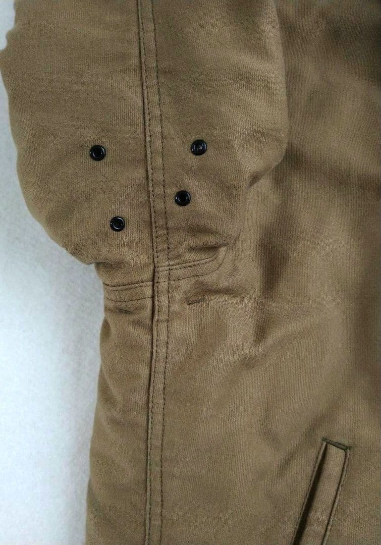 リアルマッコイズ N-1 N1 デッキジャケット カーキ サイズ38