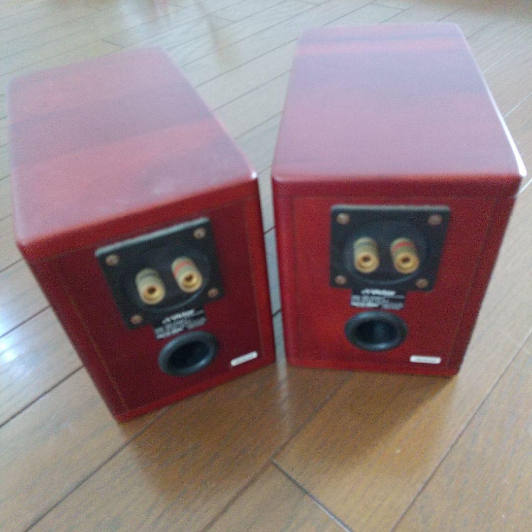 Victor ウッドコーン レッド スピーカー