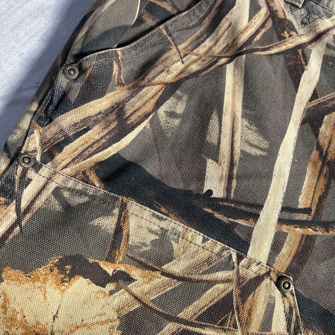 Z255 コロンビア リアルツリー ダブルニー ペインターパンツ 極太 W34