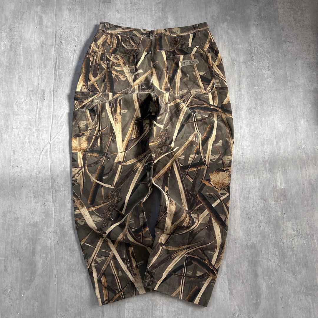 Z255 コロンビア リアルツリー ダブルニー ペインターパンツ 極太 W34