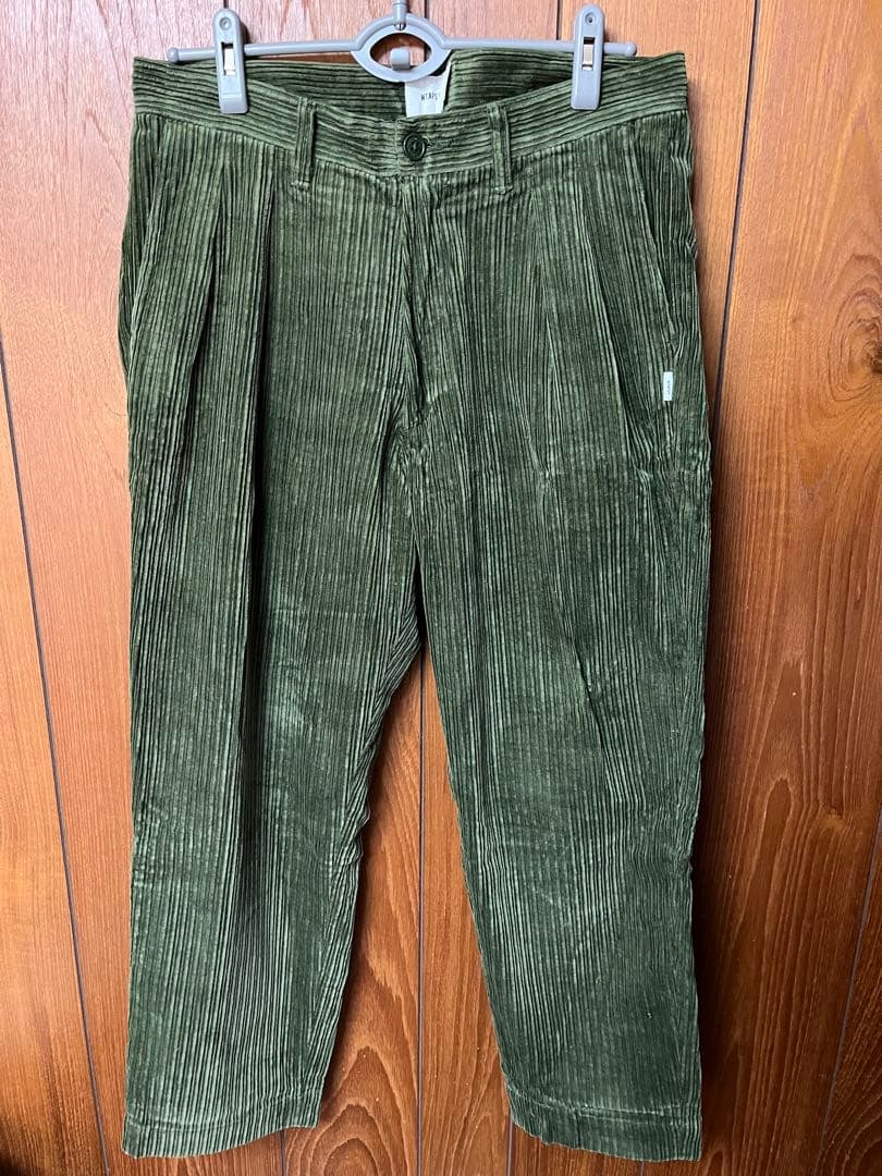 パンツ wtapsTUCK02 /TROUSERS / COTTON. CORDUROY