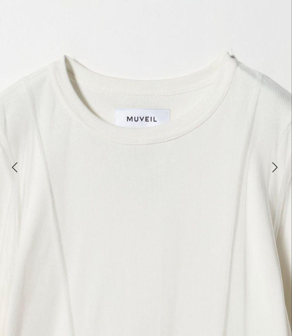 値下げ交渉可能　ミュベール　2025AW シアーレイヤードトップス