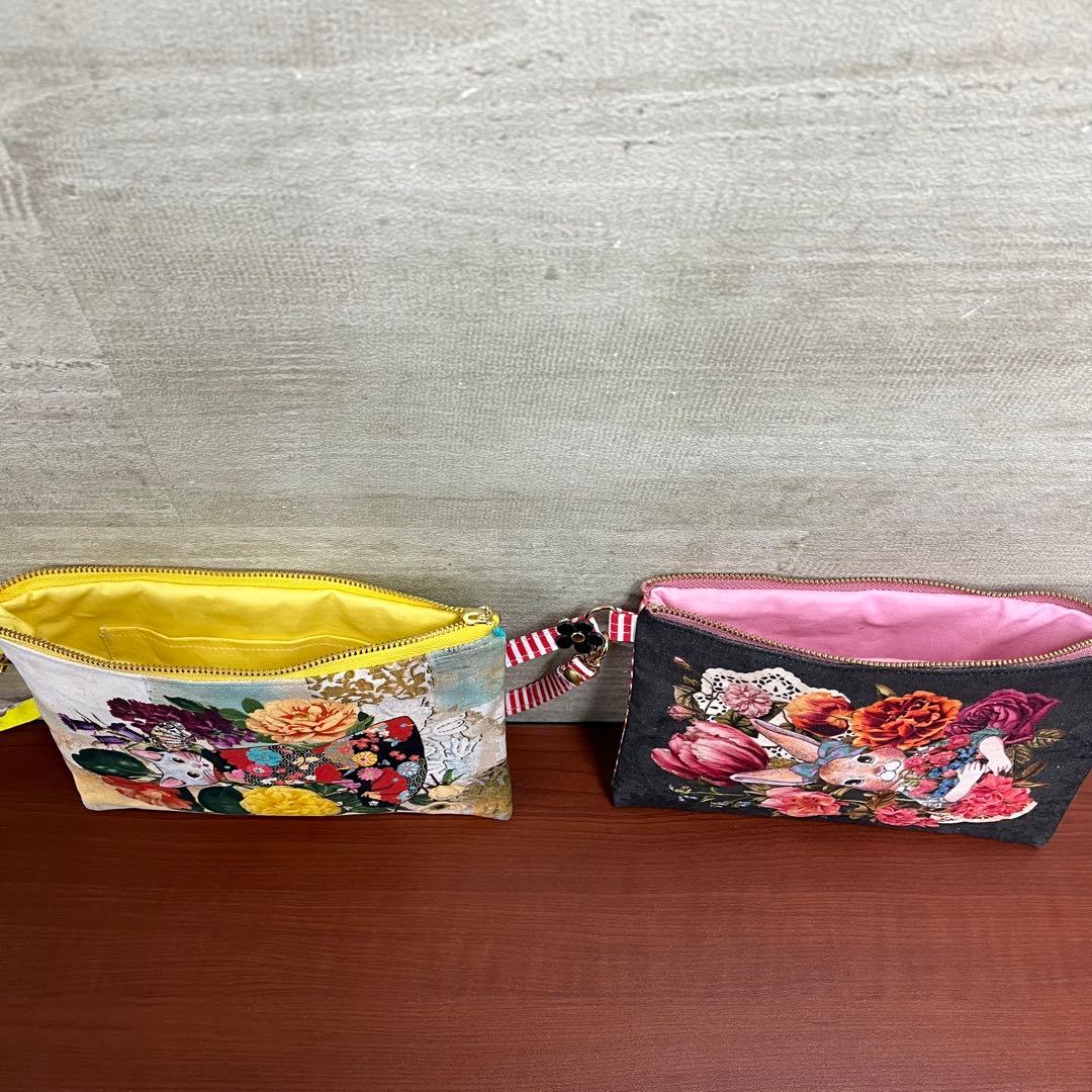 ジョリーフルール　マイリトルテイラー　2025年軒先　ぶら下げ巾着ポーチ⑥