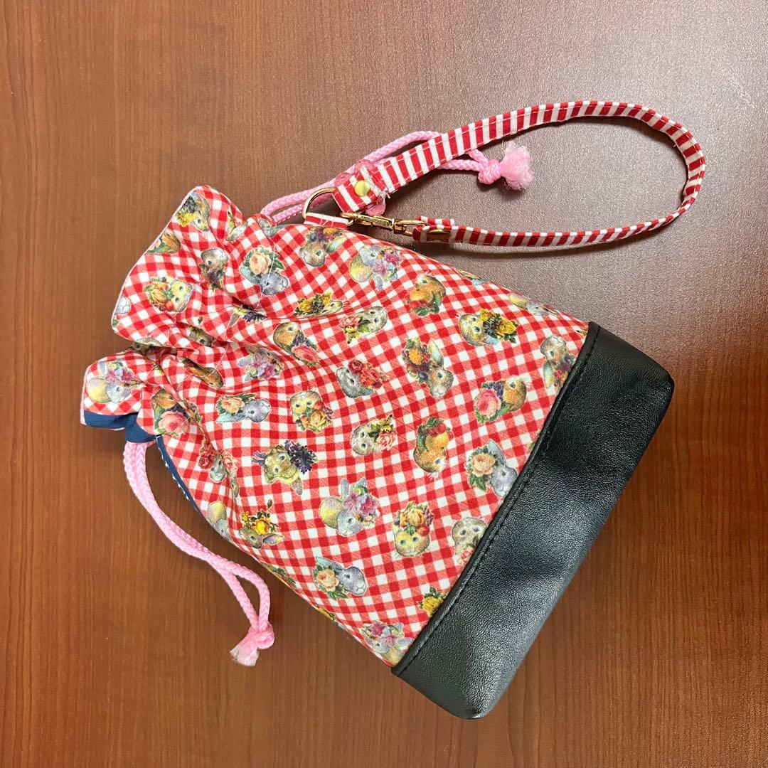 ジョリーフルール　マイリトルテイラー　2025年軒先　ぶら下げ巾着ポーチ⑥