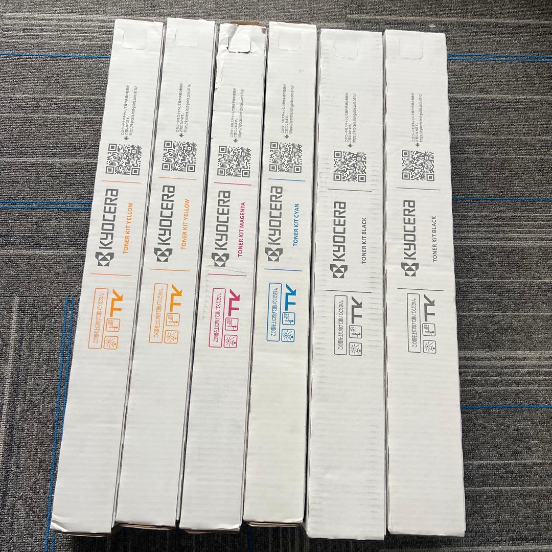 書き込み有り55★京セラトナーカートリッジTK-8801 6点