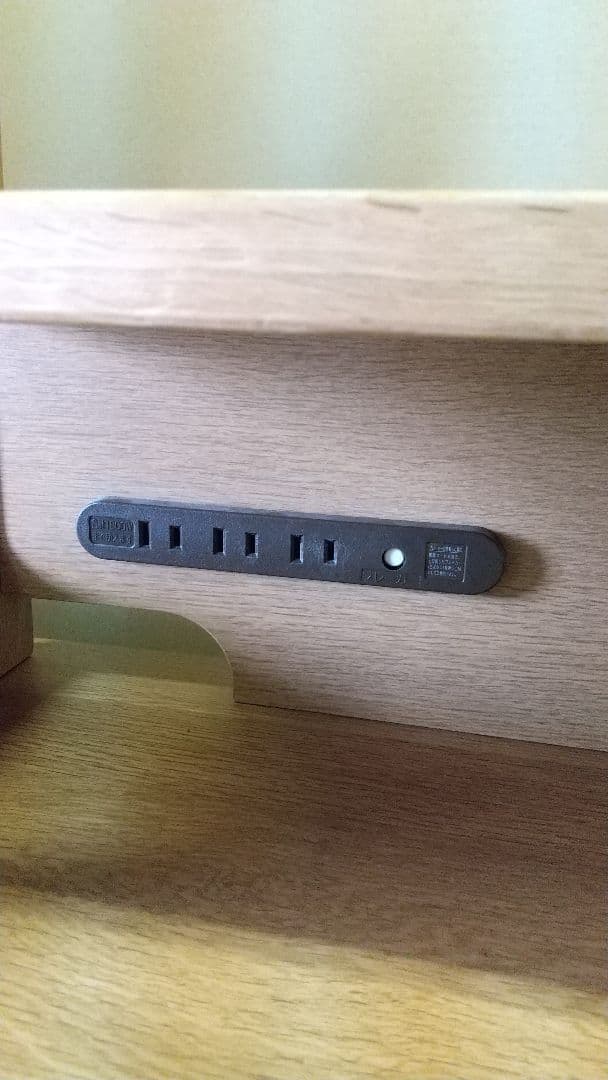 ※値下げ中※学習机◆浜本工業◆デスク◆棚付き◆中古品(2412④)