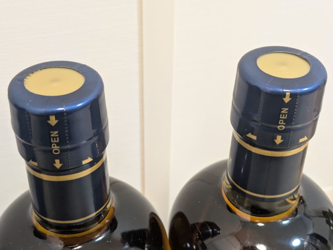 ニッカ シングルモルトウイスキー 余市 700ml 2本セット箱あり