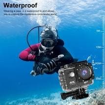 4Kアクションカメラタッチスクリーン170°広角フィッシュアイレンズ32GB付