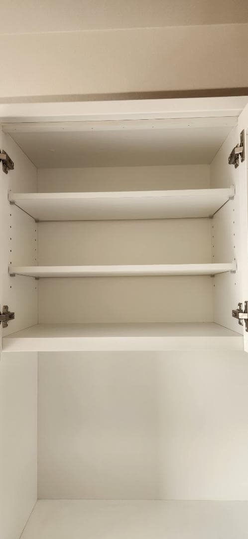 『美品』ニトリ　食器棚 + 家具転倒防止器具2個