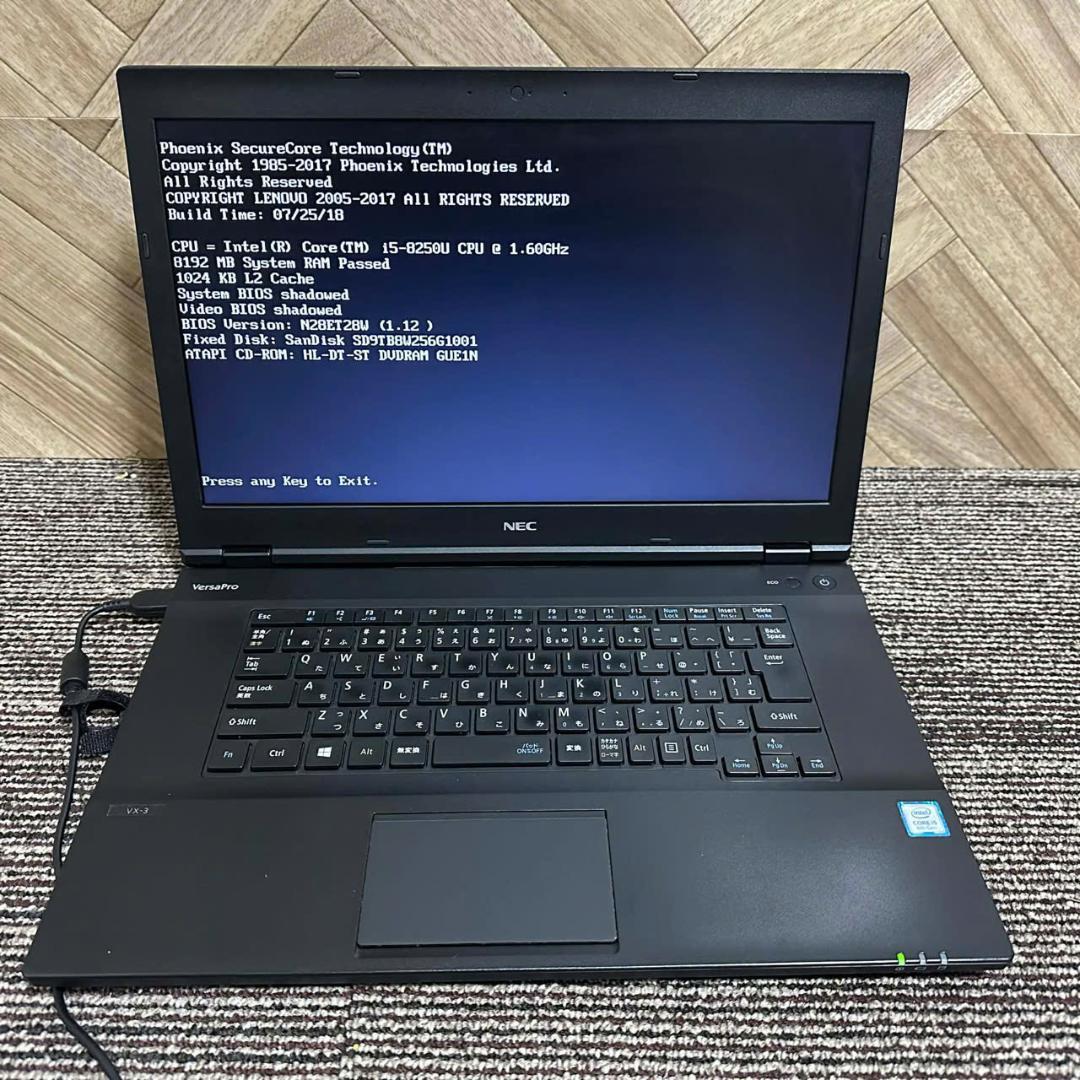 NEC ノートパソコン CORE I5 / 4台セット ACアダプター付き