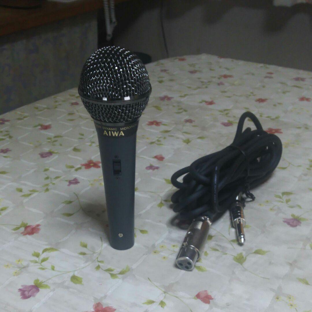 AIWA　ボーカル　マイクロホン　DM-S5D　カラオケ　歌　演歌　宴会