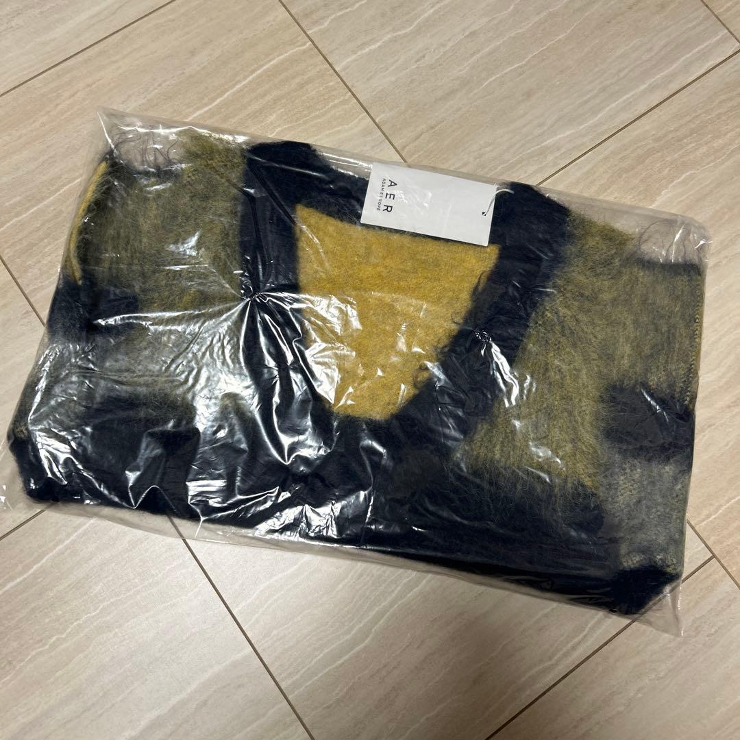 ADAM ET ROPE' 【WEB限定】ブラッシュドボーダーベスト