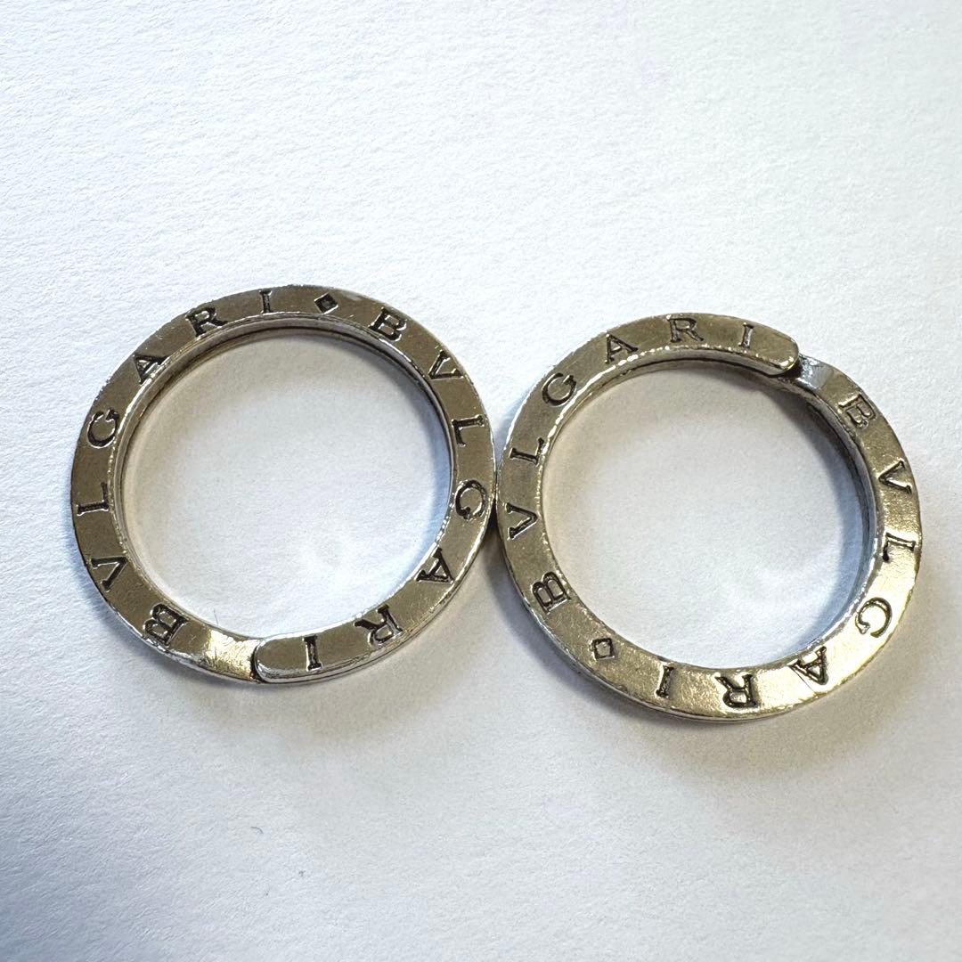 BVLGARI ブルガリ キーリング 2個セット シルバー