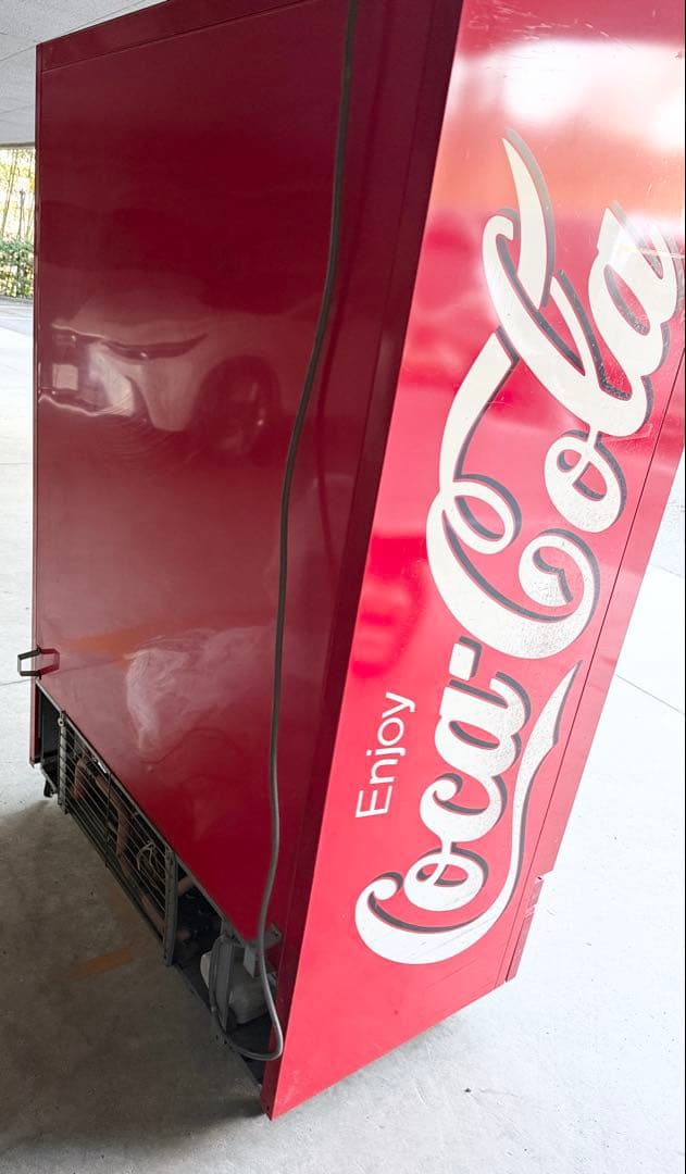 Coca-Cola 冷蔵庫 2ドア ガラス扉　動作確認済