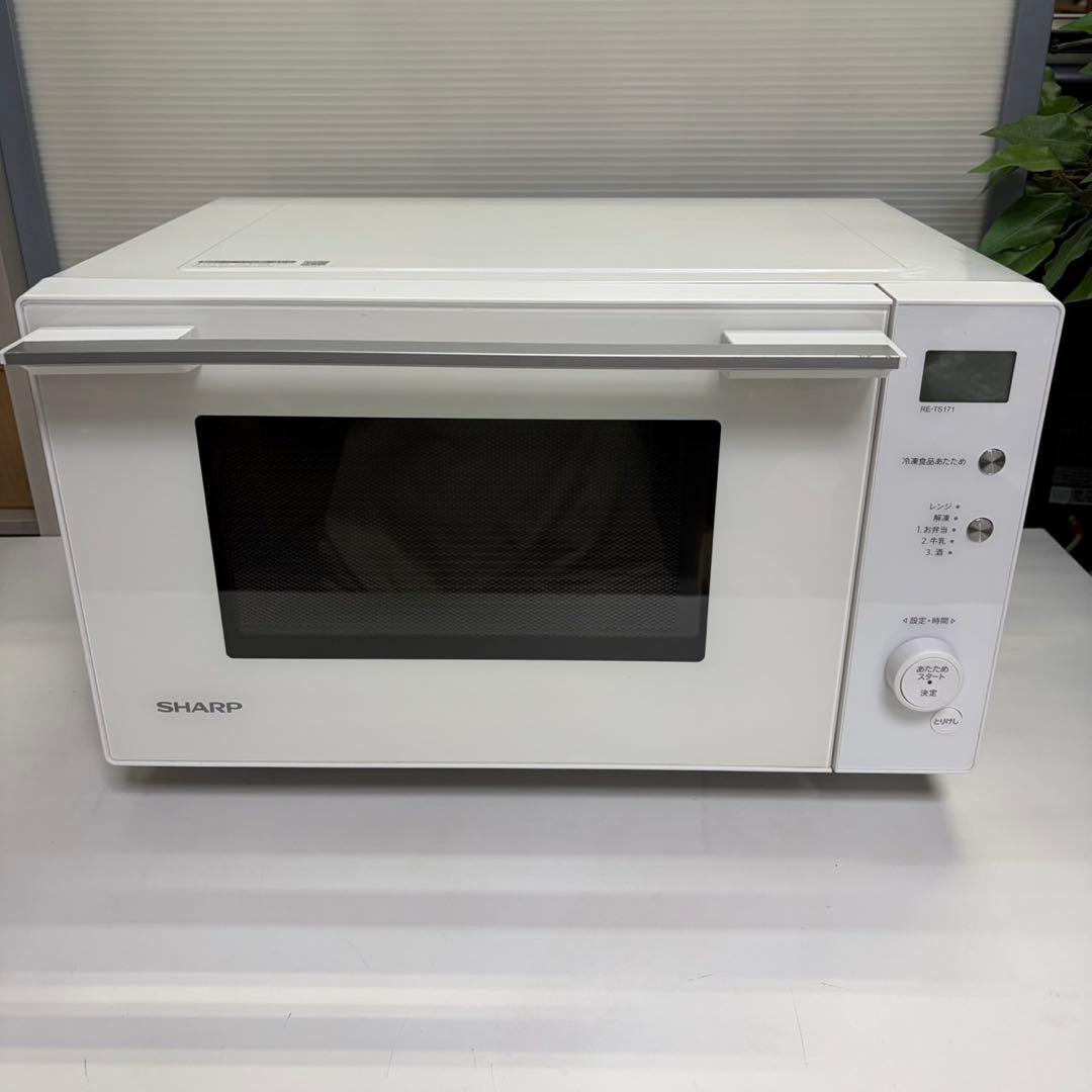 SHARP 電子レンジ 庫内フラット RE-TS171-W 2022年製