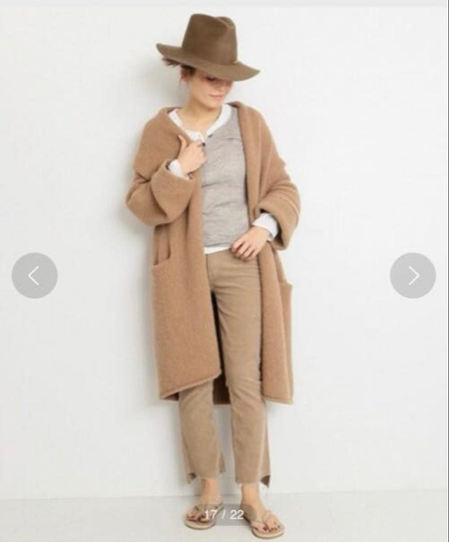 LAUREN MANOOGIAN アルパカカーディガン