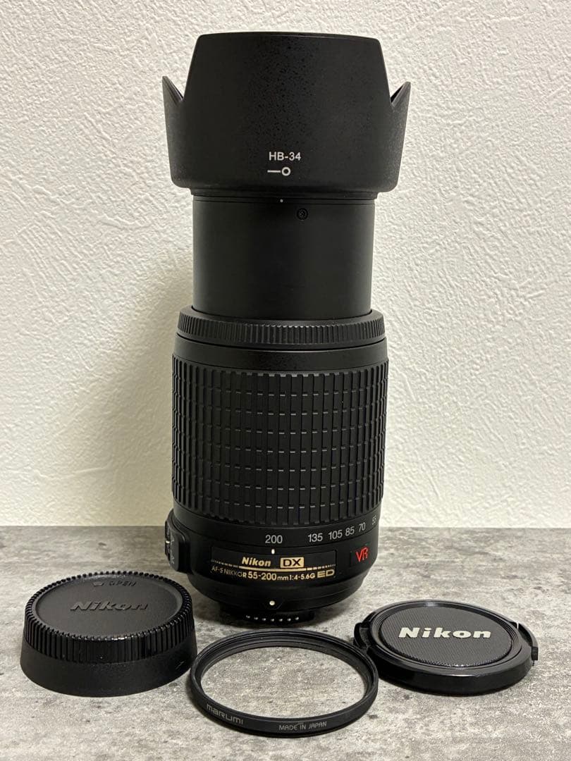 ⭐️美品⭐️ Nikon 55-200mm f/4-5.6G ED VR 望遠レンズ