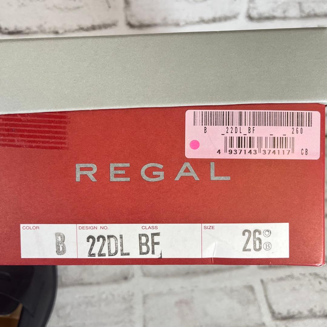 【未使用級】REGAL リーガル ローファー ブラック 22DL 日本製