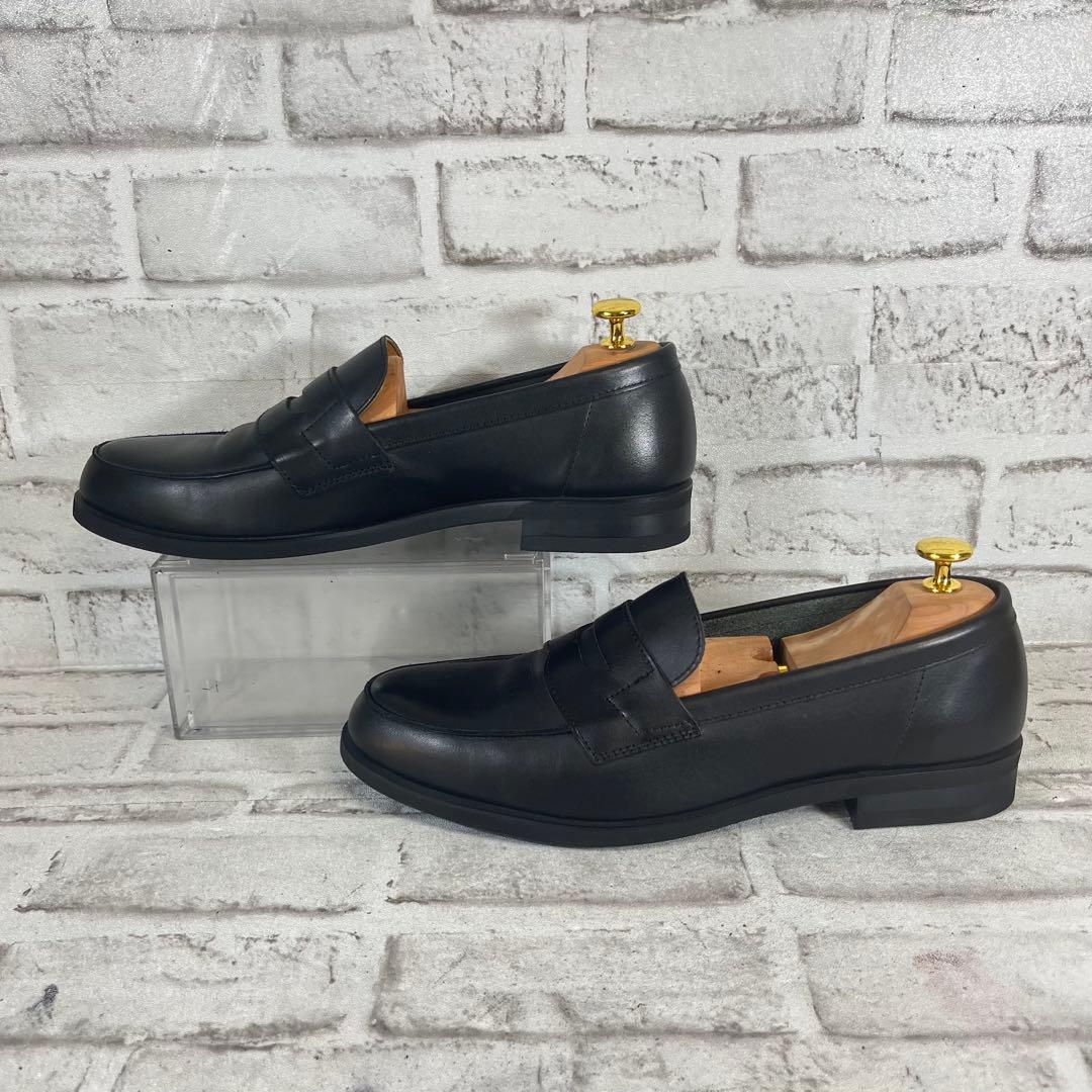 【未使用級】REGAL リーガル ローファー ブラック 22DL 日本製