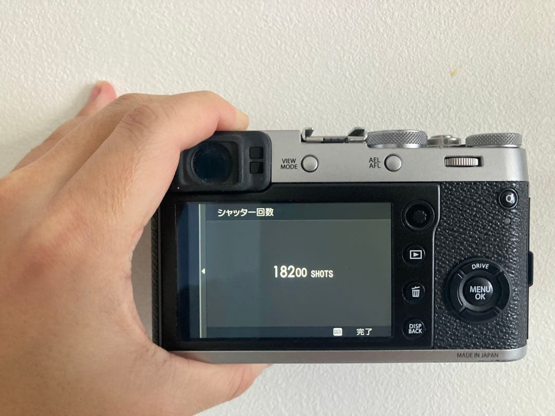 【美品】FUJIFILM X100F付属品あり