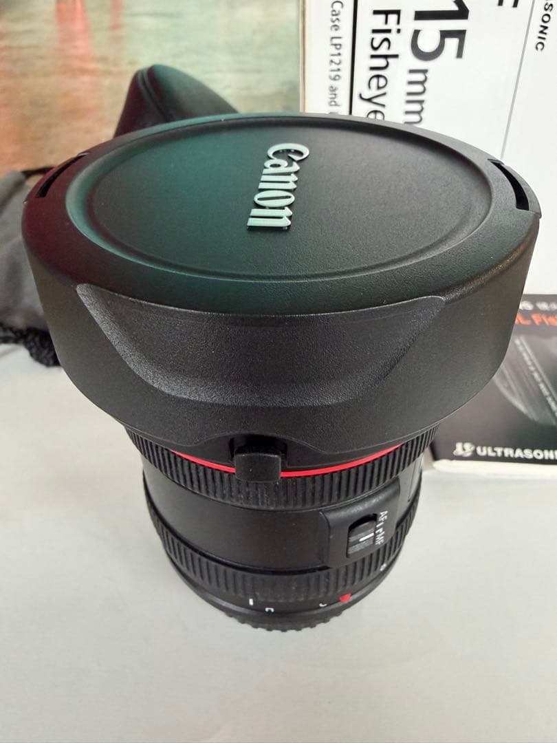 【美品】CANON/キャノン EF8-15mm F4L フィッシュアイ USM