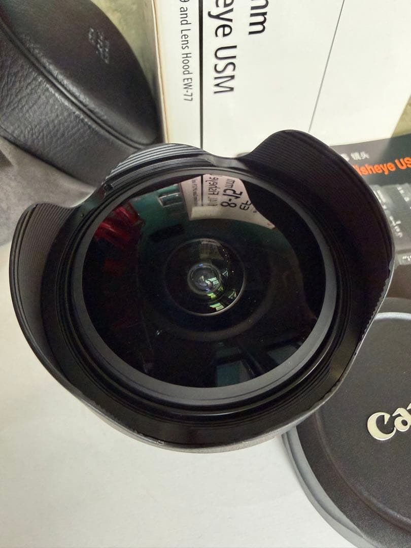 【美品】CANON/キャノン EF8-15mm F4L フィッシュアイ USM