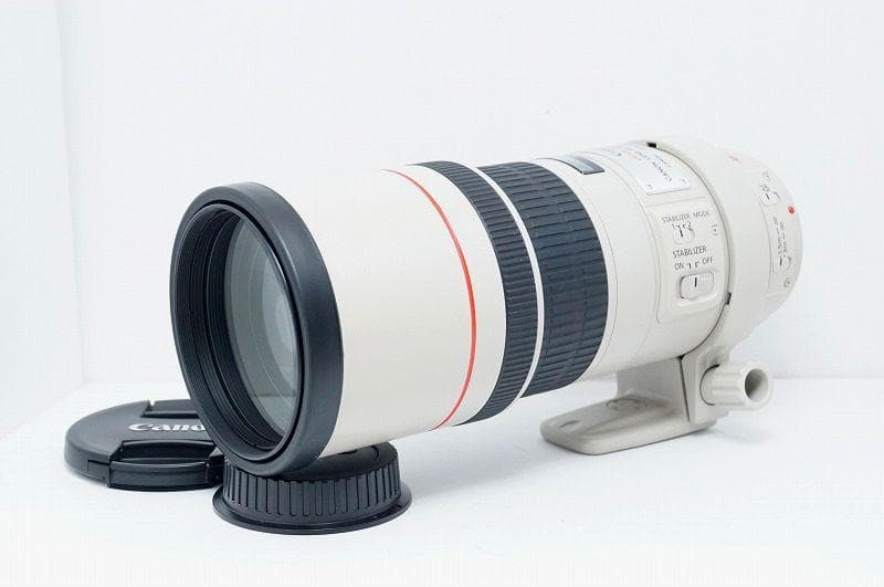 手振れ付 白レンズ　Canon EF 300mm F4 L IS USM