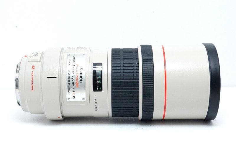 手振れ付 白レンズ　Canon EF 300mm F4 L IS USM