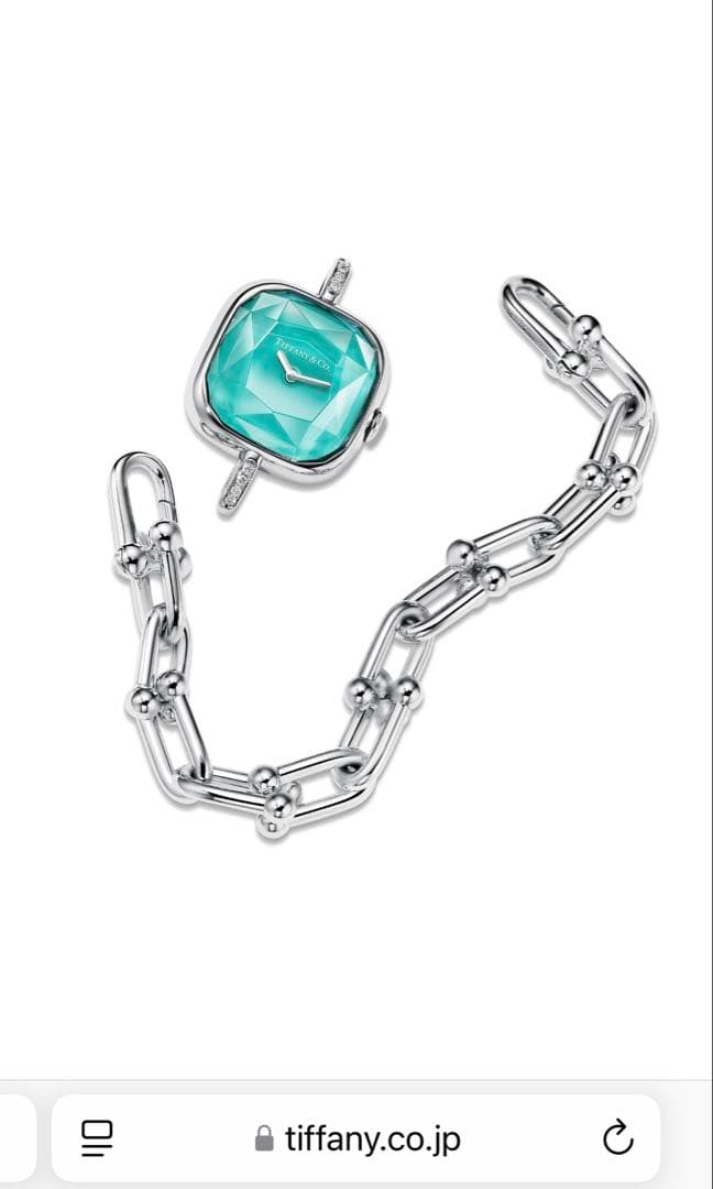 期間限定✨美品✨ Tiffany & Co ウォッチ スターリングシルバーダイ