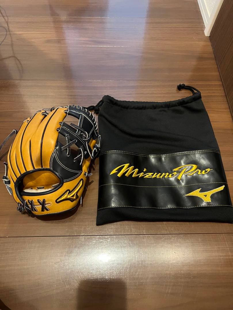 マ*ン様 ミズノプロ オーダー 軟式 内野 野球 グローブ 限定品