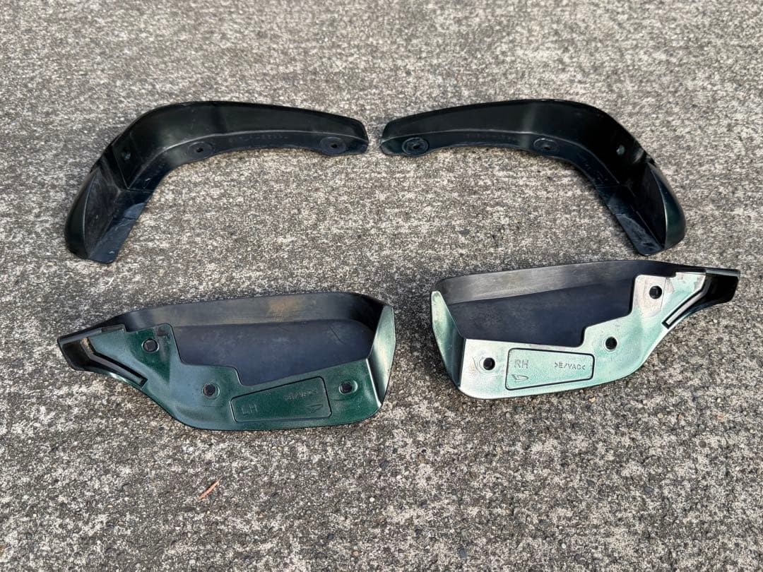 ■L700S_純正オプション_マッドガード_グリーン_前後_泥よけ_ミラジーノ