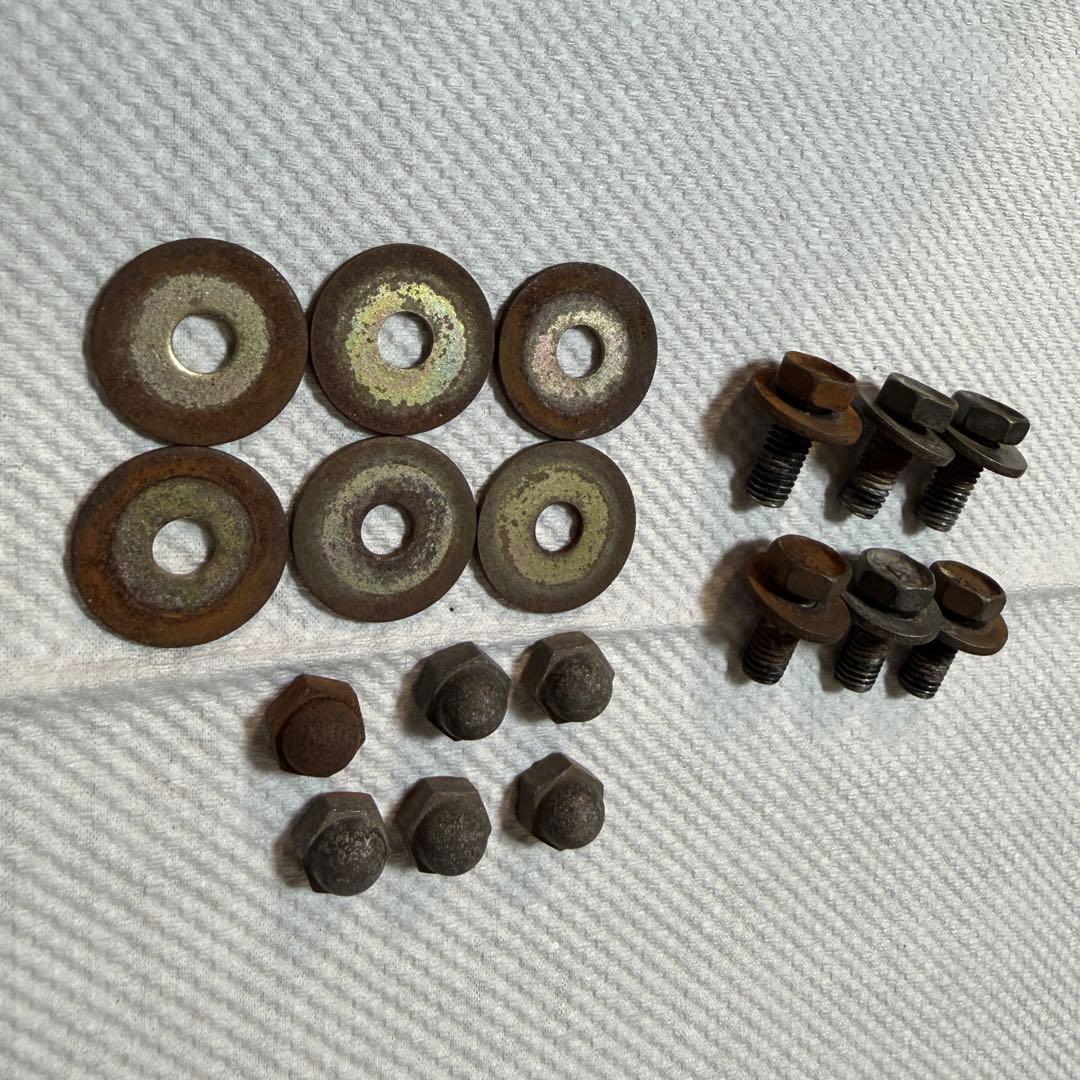 ■L700S_純正オプション_マッドガード_グリーン_前後_泥よけ_ミラジーノ