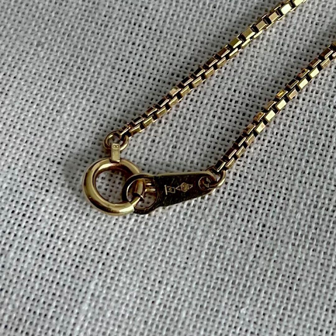 K18　ベネチアンチェーンネックレス　18金