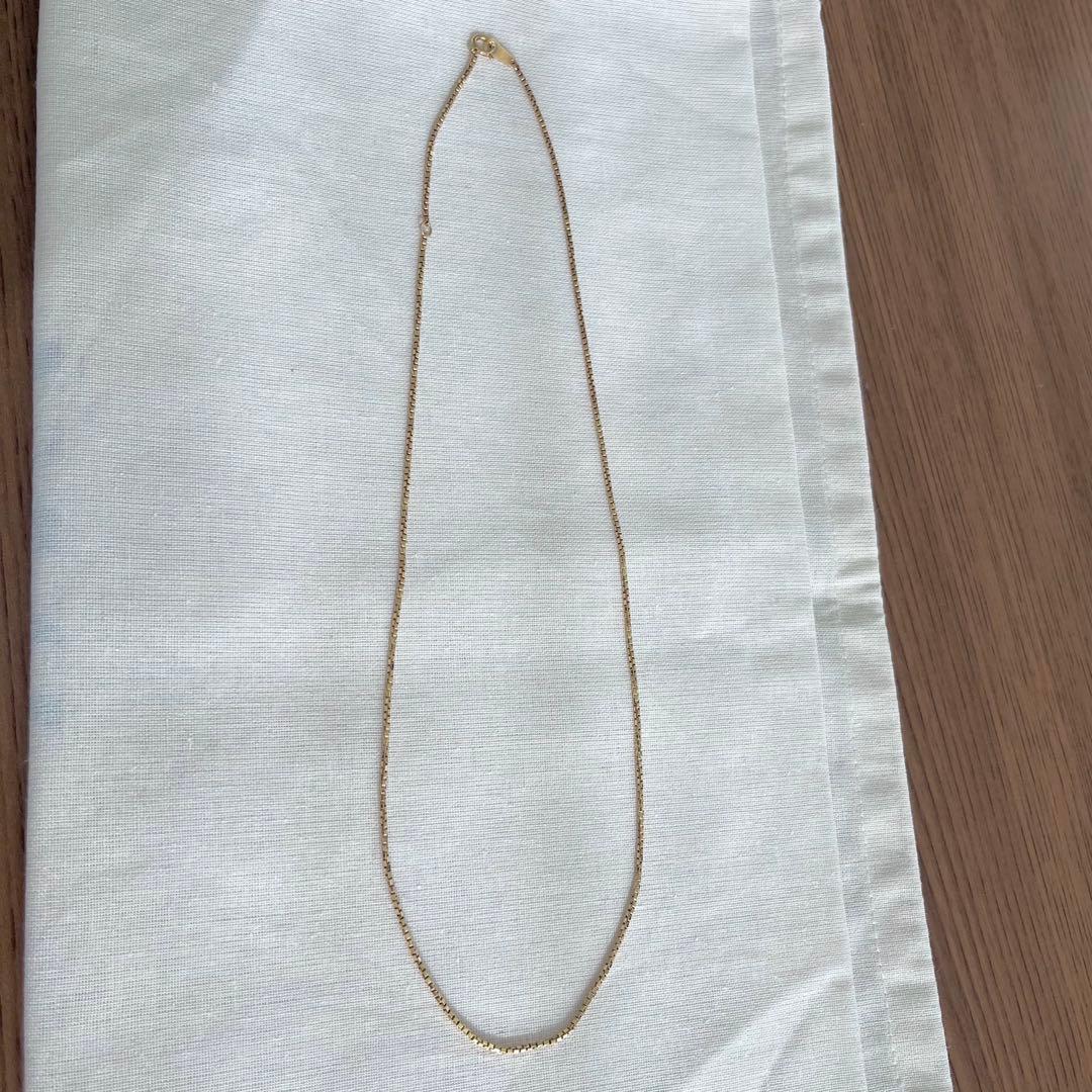 K18　ベネチアンチェーンネックレス　18金