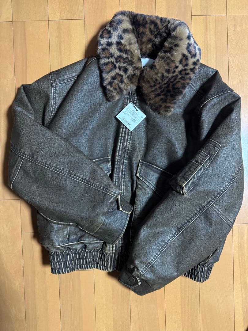 SLY WASHED PUFFER ブルゾン BRN