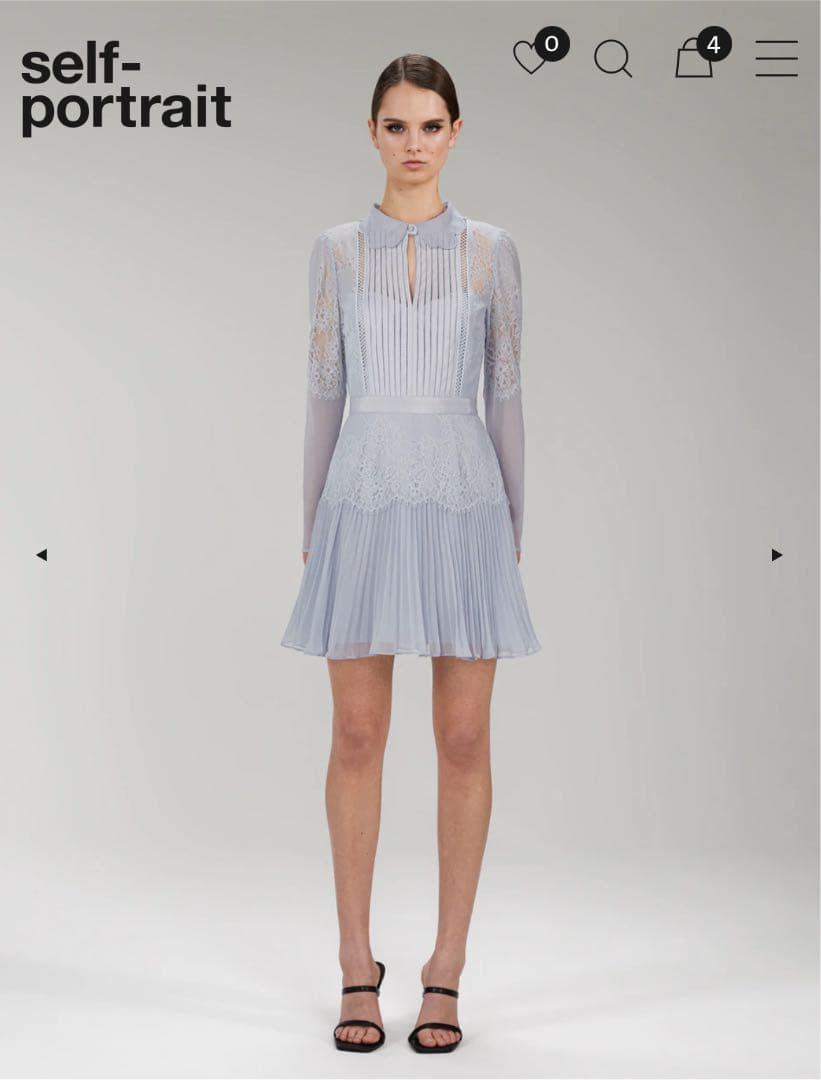 SelfPortrait セルフポートレート レースワンピース　ドレス