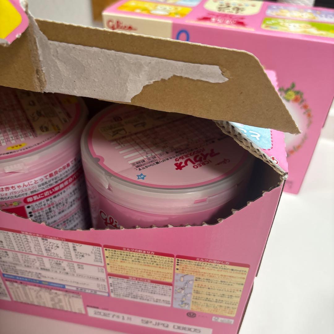 【おまけ付き】アイクレオ バランスミルク 2缶セット✖️2箱